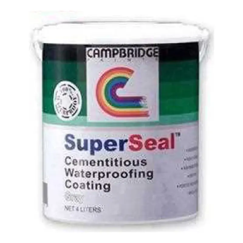 Campbridge SuperSeal Cementitious Waterproofing Coating Gray 5kg