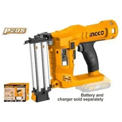 Ingco CBNLI2028 LI-ION Cordless Brad Nailer Kit 20V (Bare)