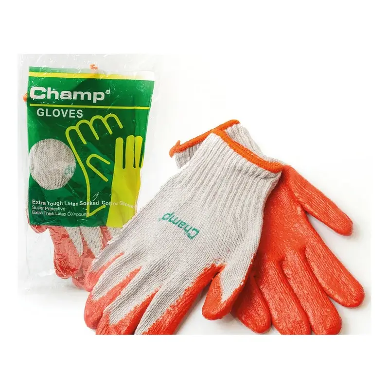 Champ Cotton Gloves 85g (Rubber Palm)
