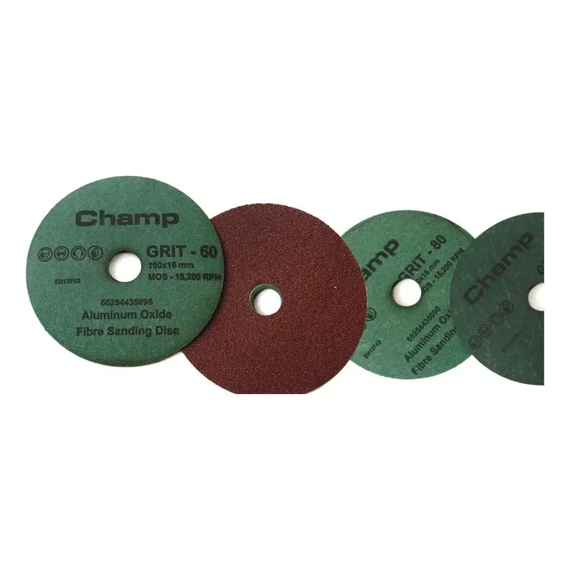 Champ Fibre Disc 4" (100 x 16mm) Grit 100