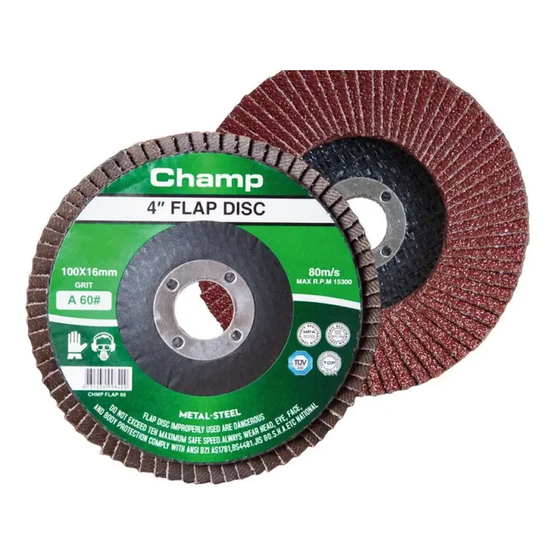Champ 4" Flap Disc Grit 60