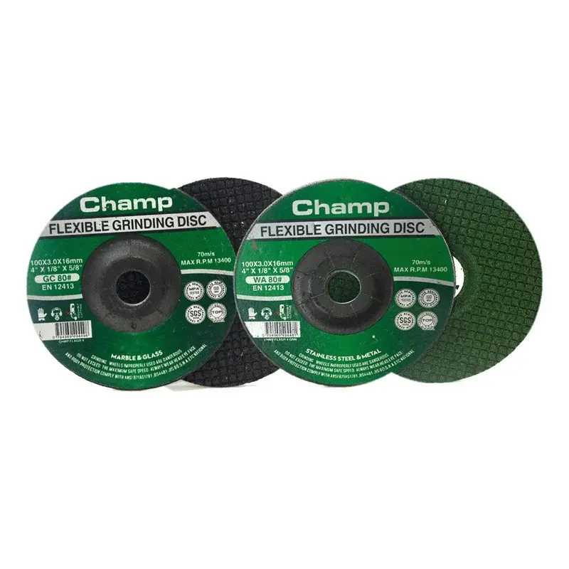 Champ Flexible Grinding Disc 4" Stainless Steel & Metal