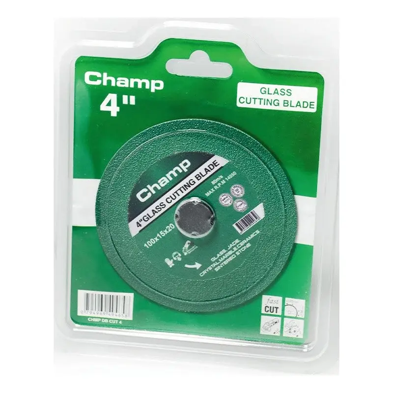 Champ Diamond Glass Cutting Disc 4"
