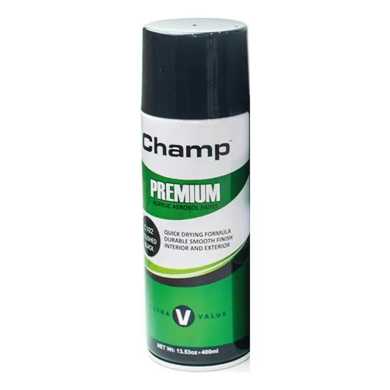 Champ High Heat Spray Paint C302-EC Black