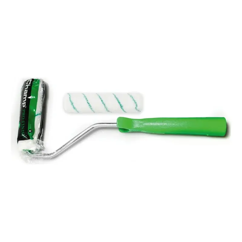 Champ Pro-Fin Microfiber Paint Roller 4" with Handle