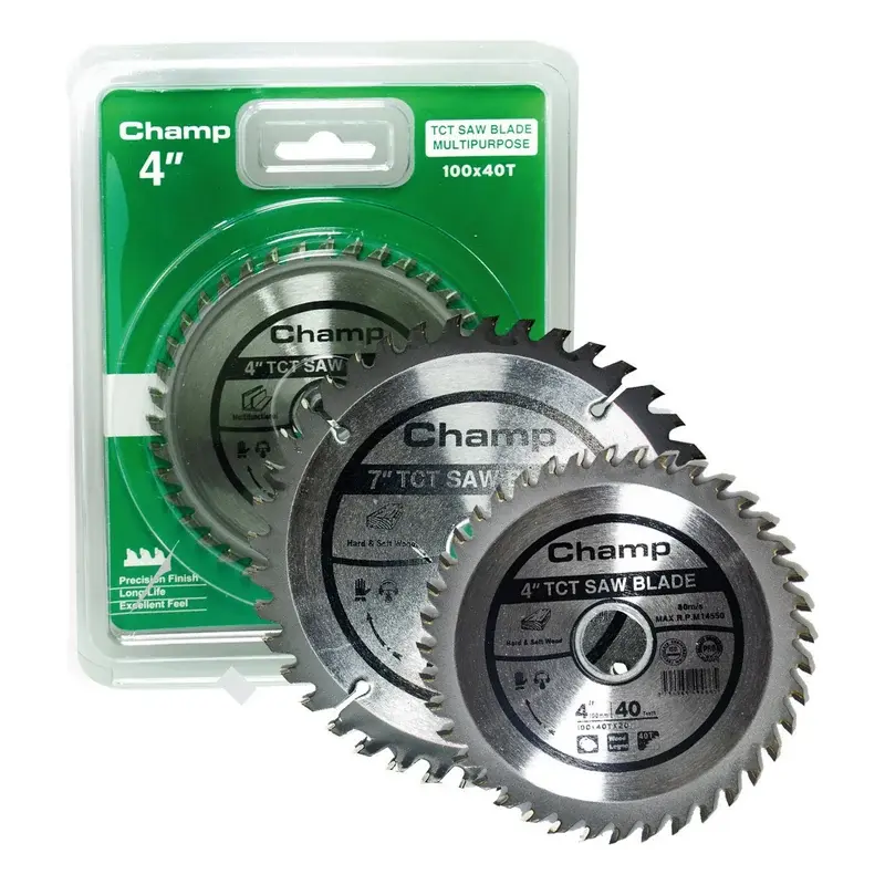 Champ TCT Saw Blade 4" 40T Multipurpose