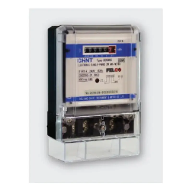Chint DDS666 Single Phase Electronic Watt-Hour Meter 240V 10(60)A Class 2