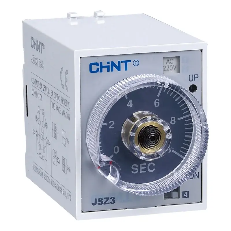 Chint JSZ3F Off-Delay Timer AC220V 2.5-30s