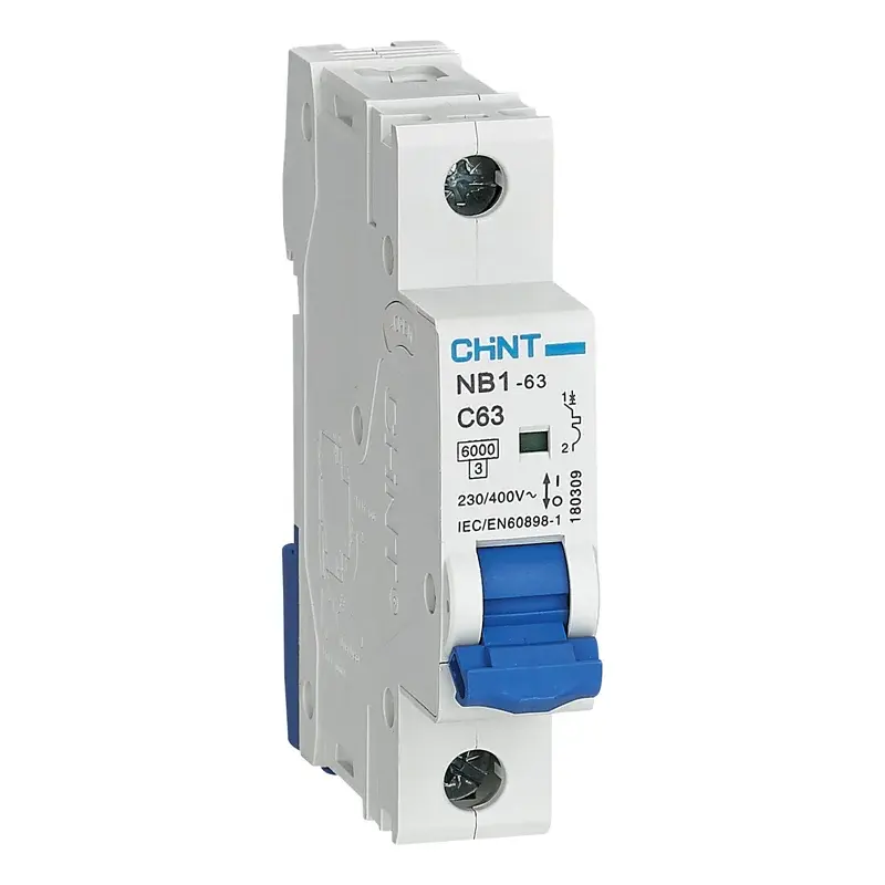 Chint NB1-63 MCB with On/Off Indicator 1P 20A 6kA