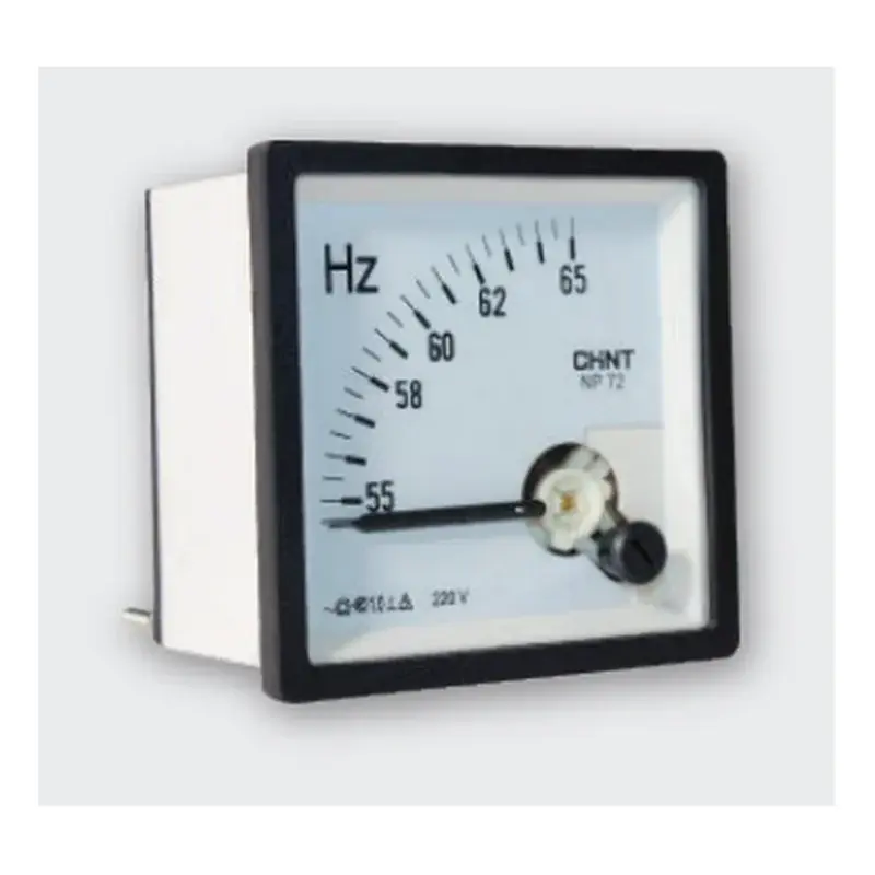 Chint NP72-Hz Analog Frequency Meter 55-65Hz