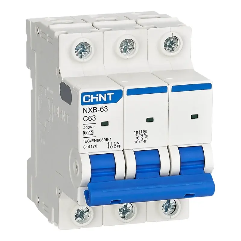Chint NXB-63 MCB 3P C63 63A 6kA
