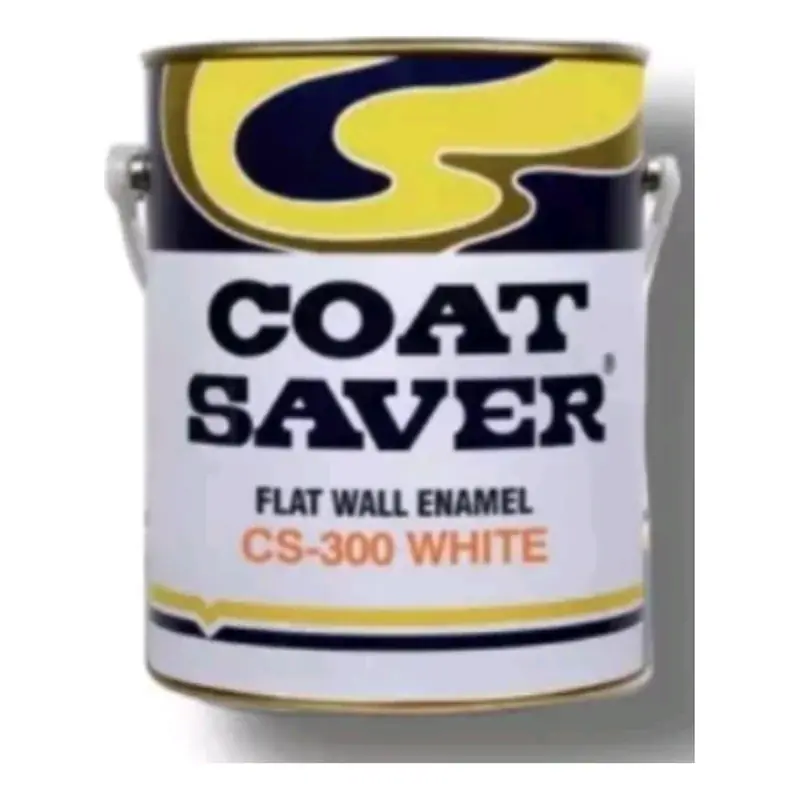 Coat Saver Flat Wall Enamel White 1L
