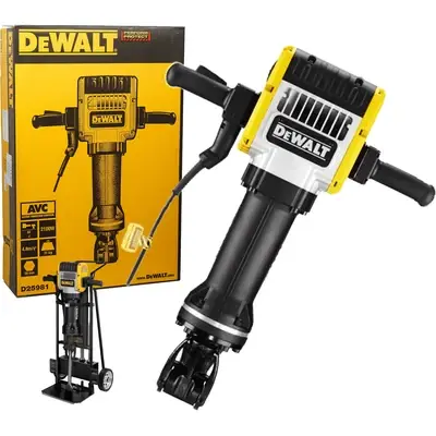 Dewalt D25981K 28mm HEX Electric Breaker / Demolition Hammer with Trolley 2100W