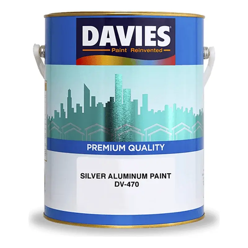 Davies Silver Finish Aluminum Paint 4L