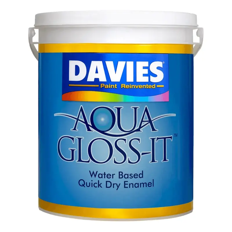 Davies Aqua Gloss-It Water-Based Enamel Roseus 1L
