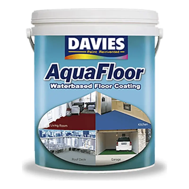 Davies Aquafloor Acrylic Floor Paint Marking Yellow 4L