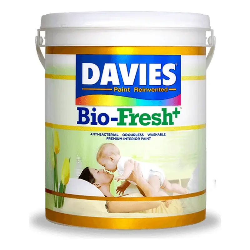 Davies Bio-Fresh+ Interior Paint Satin Green Thumb 4L