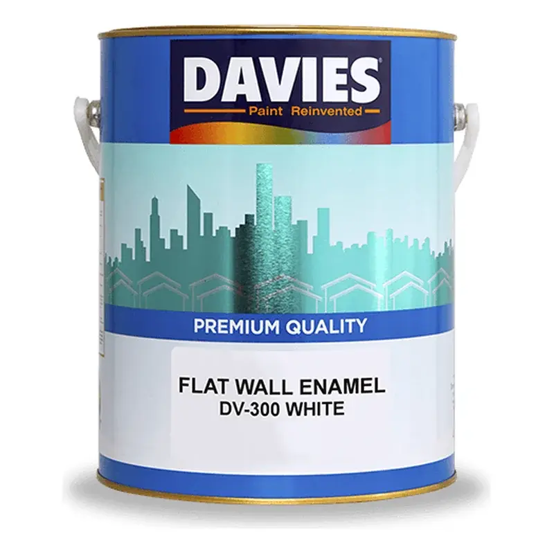 Davies Flat Wall Enamel White 16L