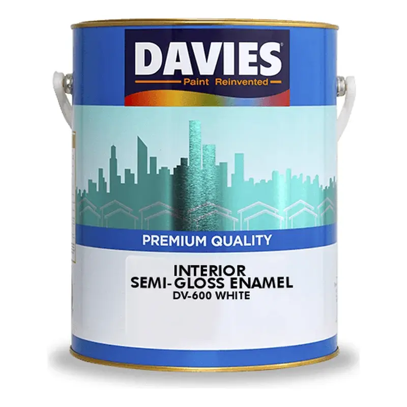 Davies Interior Semi-Gloss Enamel White 4L