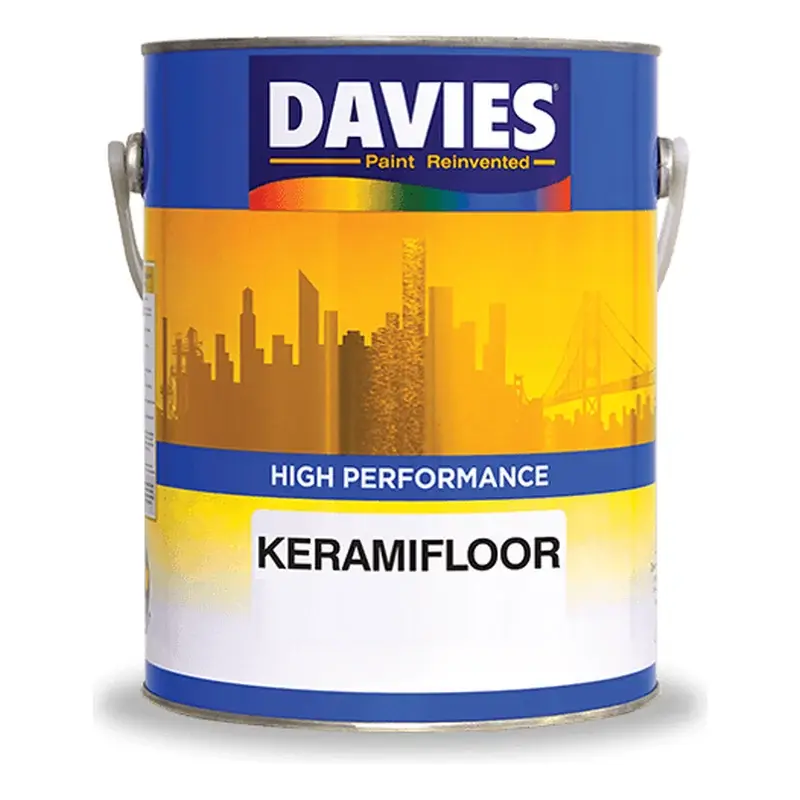 Davies Keramifloor 2K PU Floor Coating White 4L Set