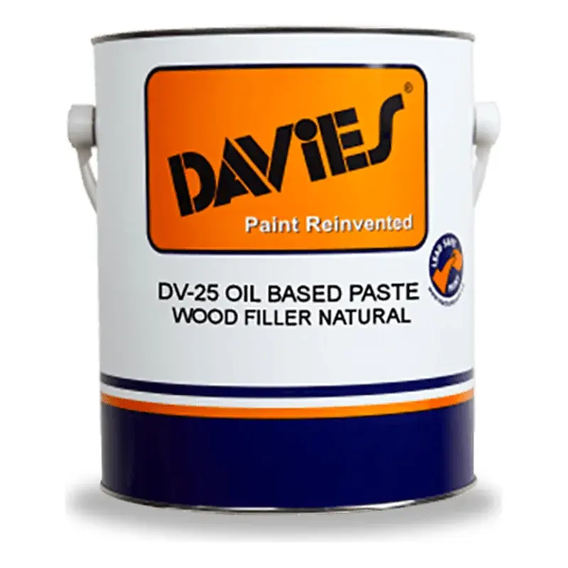 Davies Oil Based Paste Wood Filler Natural 4L