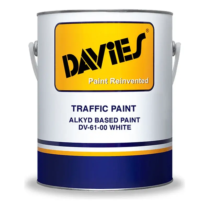 Davies Alkyd Road Marking Paint White (Reflectorized) 16L