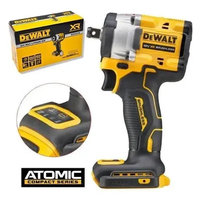 Dewalt DCF921N 20V Cordless Impact Wrench 1/2" (Atomic) [Bare] 406Nm