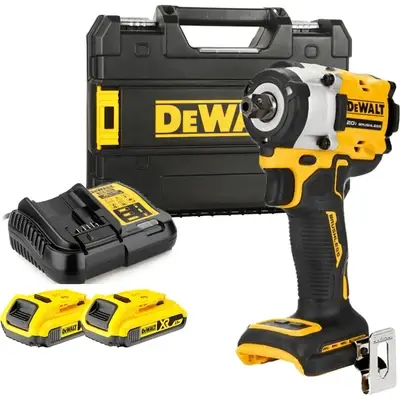 Dewalt DCF922D2 20V Cordless Impact Wrench (1/2" Drive) [Kit]
