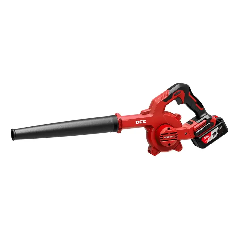 DCK Cordless Brushless Blower 20V Max 380W Kit (2x 4.0Ah)