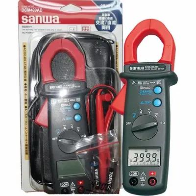 Sanwa DCM400AD Digital Clamp Meter / Tester [DC/AC]
