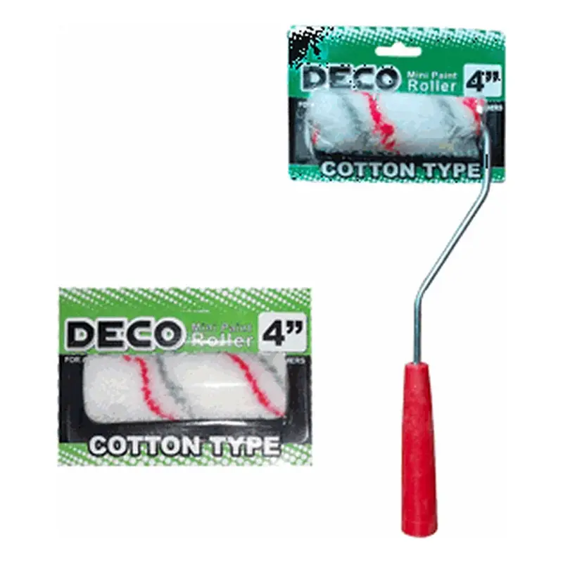 DECO Cotton Paint Roller Refill 4"