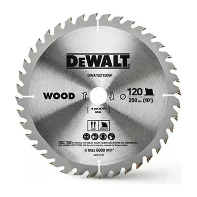 Dewalt DWA102120W Circular Saw Blade 10" x 120T (Wood)