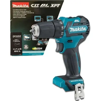 Makita DF332DZ 12V 10mm Cordless Brushless Drill Driver (CXT-Series) [Bare]