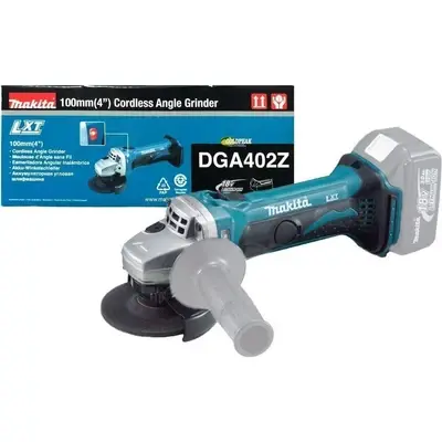 Makita DGA402Z 18V 100mm Cordless Angle Grinder 4" (LXT) 18V [Bare]