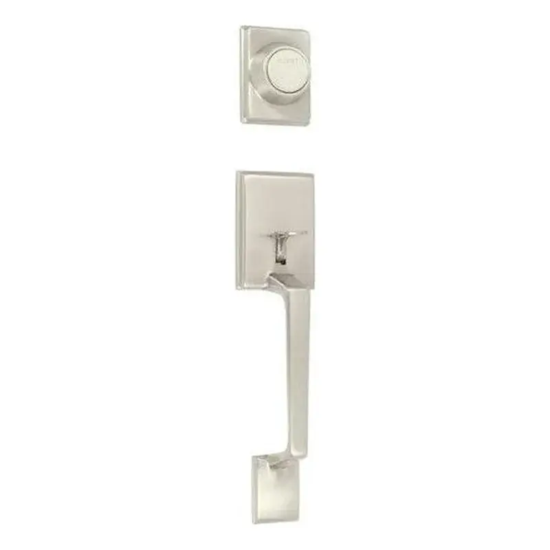 Dormakaba DH3 Capri Entrance Handleset Single Cylinder Satin Nickel US15