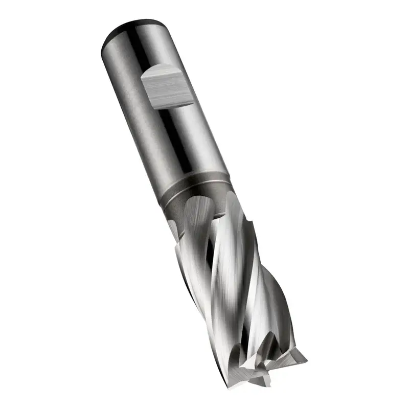 Dormer 247 HSS Cobalt Weldon Shank End Mill Short Series 4 Flute 1/8" x 1/4" Shank