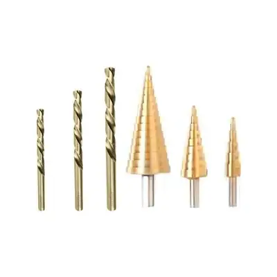 Ingco AKSDS2061 Step Drill Bit 6Pcs Set