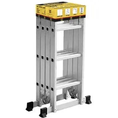 Powerhouse Multi-Purpose Aluminum Folding Ladder 12 Feet