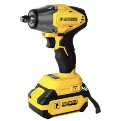 Powerhouse Cordless Impact Wrench High Torque 400Nm 20V 4.0 Ah Li-Ion