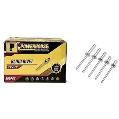 Powerhouse Blind Rivets 3/16" x 5/16"