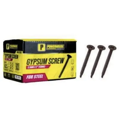 Powerhouse Gypsum Screw for Wood 3.5 mm x 1 1/4"
