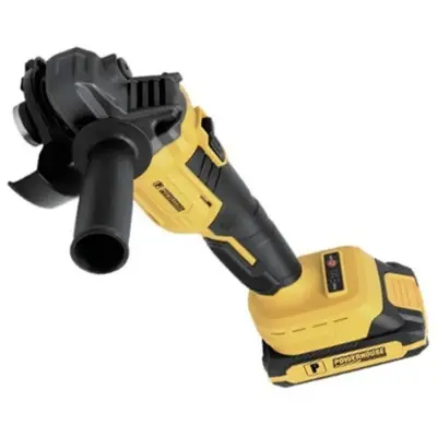 Powerhouse Cordless Angle Grinder Brushless 7,500rpm 20V 2.0 Ah Li-Ion