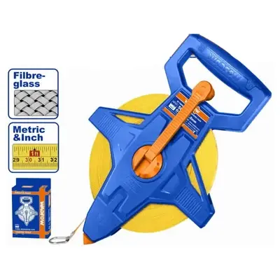Wadfow Measuring Tape Fiberglass WMT25100-100M