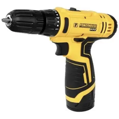 Powerhouse Cordless Drill / Driver 10mm Chuck 12V 1.5Ah Li-Ion