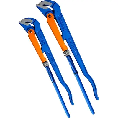 Wadfow 45° Swedish Pipe Wrench Heavy Duty 1"