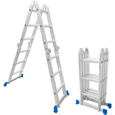 Wadfow WLD7H43 Aluminum Multi-Purpose Ladder 4x3
