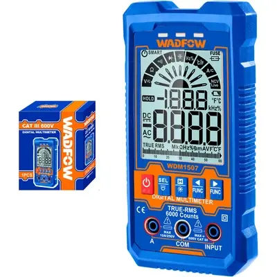 Wadfow WDM1507 Digital Multi Meter 6000-Counts