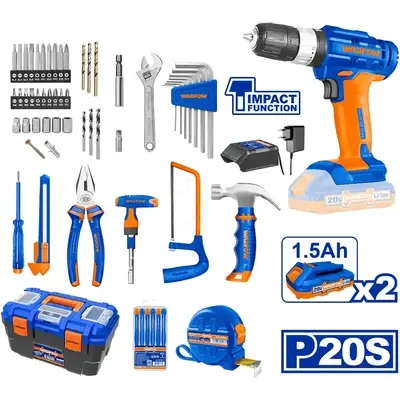 Wadfow WDT1B119 Tools Set 119Pcs