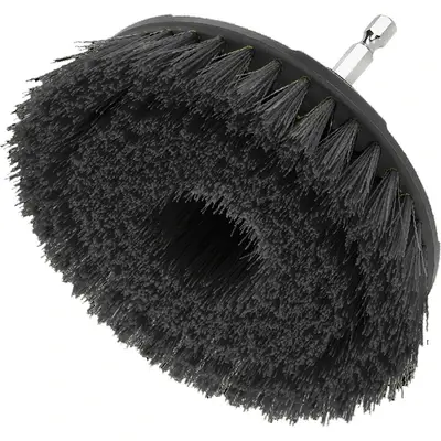 Wadfow WNY3440 Hard Bristle Brush 4" with 1/4" Shank