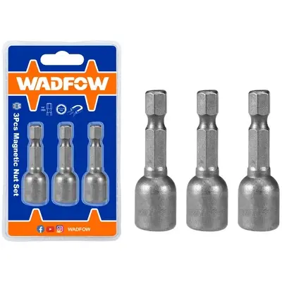 Wadfow WWR1K10 Magnetic Nut Set 3Pcs 10mm
